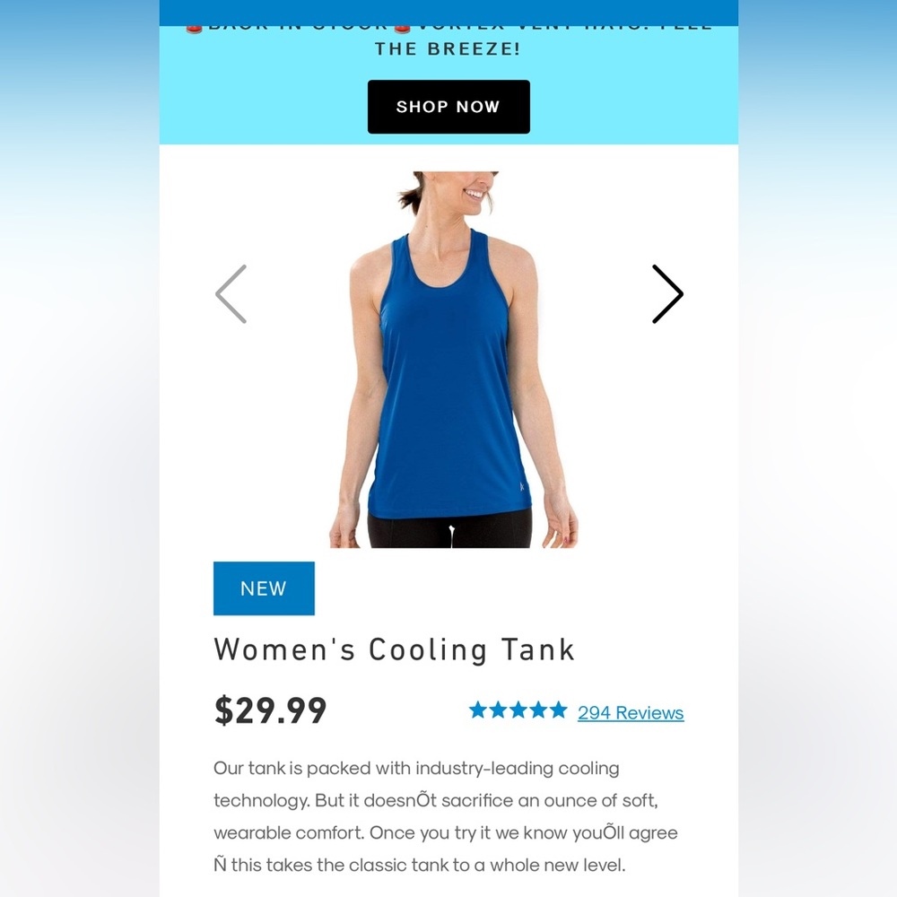 Article razorback tank - Picture 3 of 3